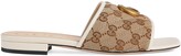 Thumbnail for your product : Gucci Women's GG matelasse canvas slide sandal