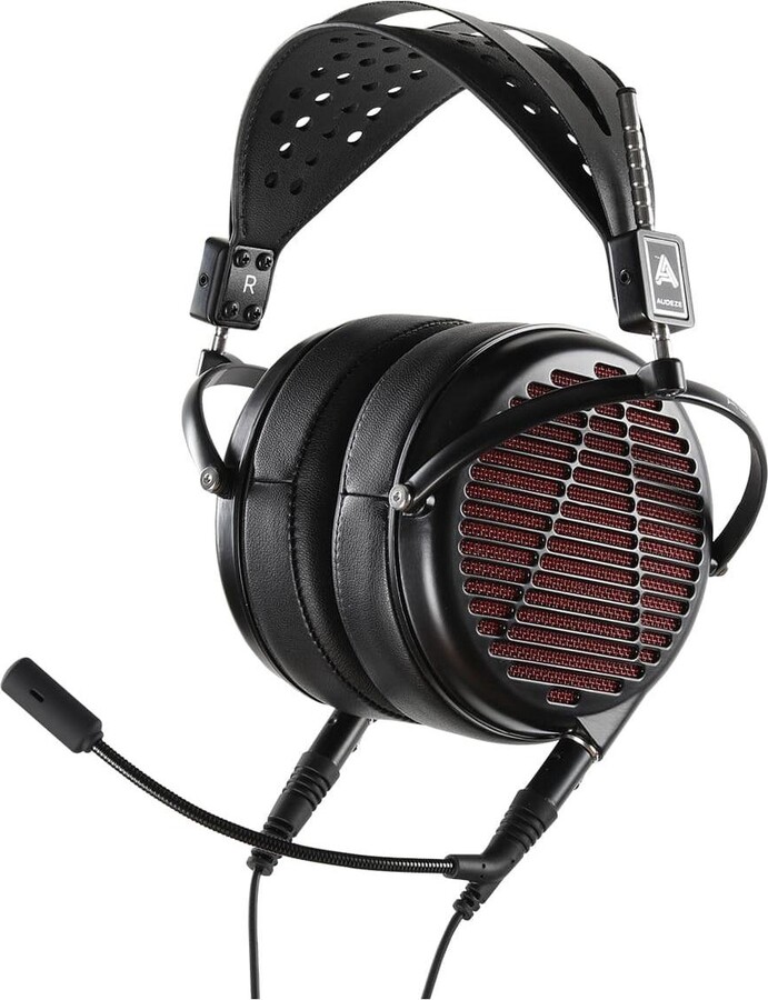 Audeze Lcd-gx Audiophile Over-Ear Gaming Headset (Red/Black) (Economy Carry Case) with Cable - Red/black