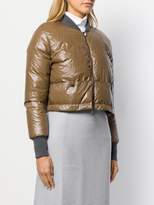 Thumbnail for your product : Fabiana Filippi cropped puffer jacket