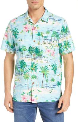 Tommy Bahama Aloha Surf Classic Fit Silk Blend Camp Shirt