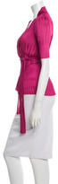 Thumbnail for your product : Diane von Furstenberg Short Sleeve Wrap Top