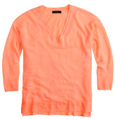 Thumbnail for your product : J.Crew Linen V-neck sweater in garment dye