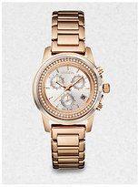 Thumbnail for your product : Breil Milano Orchestra Rose Goldtone Stainless Steel & Crystal Chronograph Bracelet Watch