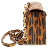 Thumbnail for your product : Sophie Hulme Milner Nano Leather Crossbody Bag - Brown