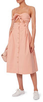 Thumbnail for your product : Sea Pink Tie-Front Cutout Dress