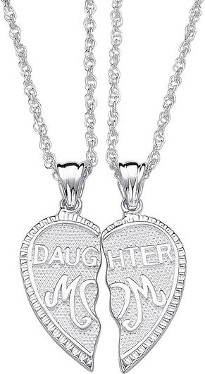 Personalized Mother Daughter Necklace – Be Monogrammed