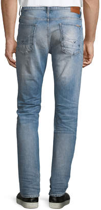 Hudson Sartor Slouchy Distressed Skinny Jeans