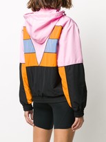 Thumbnail for your product : Moschino Broken Logo colour-block windbreaker