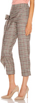Thumbnail for your product : Hellessy Pierre Pant in Charcoal & Red | FWRD