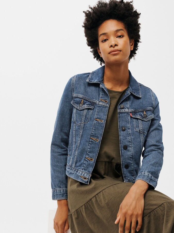 super soft denim jacket
