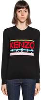Kenzo Logo Patch Cotton Sweater 