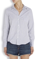 Thumbnail for your product : Frank & Eileen Barry striped cotton shirt