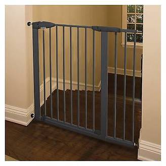 Munchkin ; Easy Close Tall & Wide Metal Baby Gate Silver Gray - 29.5 - 51.0