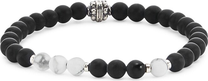 Jonas Studio Dakota Mixed Semi Precious Beaded Stretch Bracelet