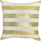 Thumbnail for your product : The Holiday Aisle Jefferson Creek Cotton Striped 18" Throw Pillow Cover
