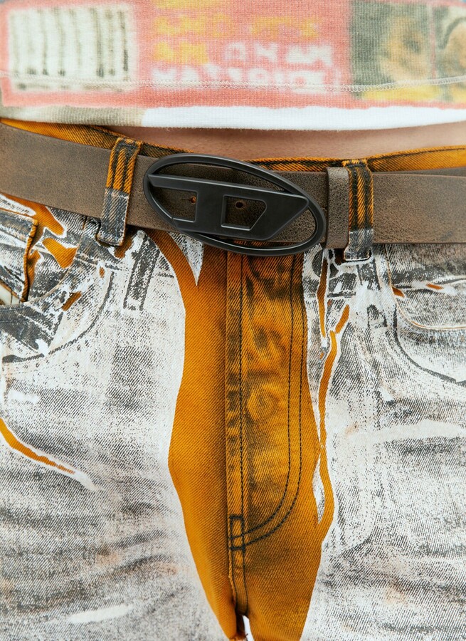 diesel denim belt