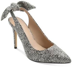 zebra slingbacks