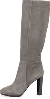 Thumbnail for your product : Diane von Furstenberg Pagri Suede Over-the-Knee Boot, Gray