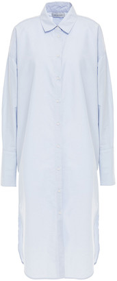 Lee Mathews Carter Oversized Cotton And Tencel-blend Poplin Shirt Dress