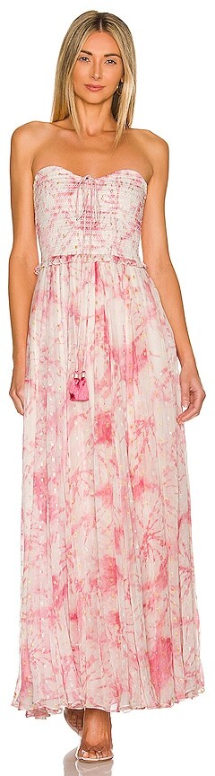 strapless maxi dresses uk