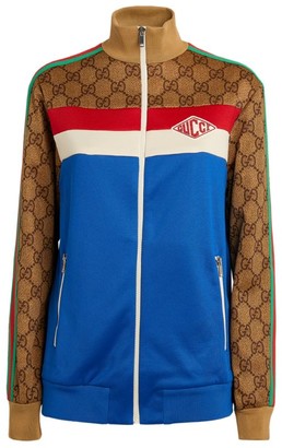 Gucci Gg Supreme Vintage Logo Track Jacket - ShopStyle
