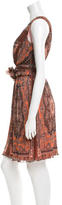 Thumbnail for your product : Blumarine Metallic Printed Dress