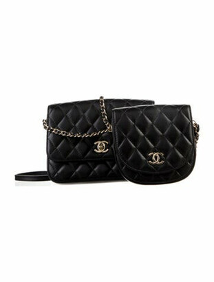Chanel Side Pack Bag Black - ShopStyle