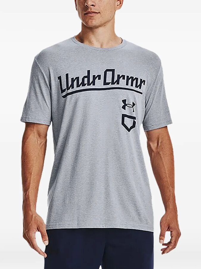 Under Armour baseball script T-shirt