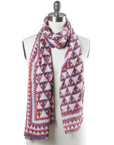 Thumbnail for your product : Theodora & Callum T&C Luxor Graphic Print Scarf
