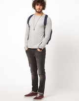 Thumbnail for your product : ASOS Long Sleeve T-Shirt With Raglan Sleeves