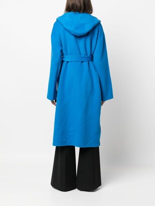 Diane von Furstenberg Felted Wool Long Coat