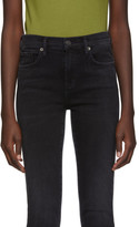 Thumbnail for your product : AGOLDE Black Sophie Mid-Rise Ankle Jeans
