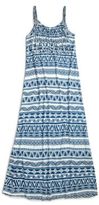 Thumbnail for your product : Flowers by Zoe Girl's Aztec Maxi Dress