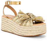 Thumbnail for your product : Loeffler Randall Pleated Knot Flatform Espadrille