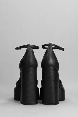 3JUIN 'Ambra’ pumps 3JUIN Ambra Pumps In Black Leather - ShopStyle