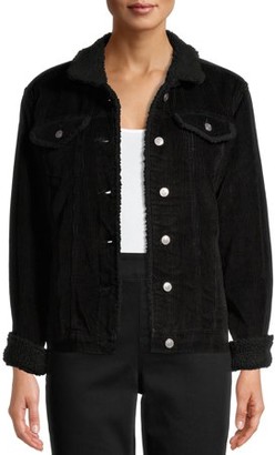 men's heritage sherpa lined corduroy jacket