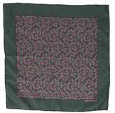 Thumbnail for your product : Hermes Printed Silk Pocket Square