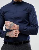 Thumbnail for your product : Heart & Dagger Skinny Shirt With Cutaway Collar