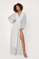 Thumbnail for your product : Nasty Gal Womens Polka Dot Open Back Maxi Dress