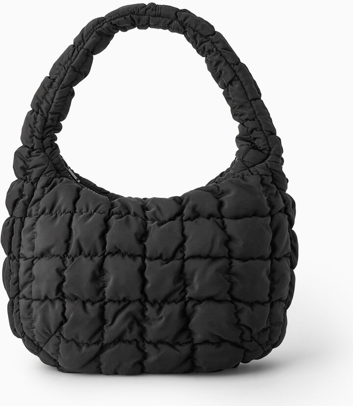 Madison Quatro Quilted Tote Bag in Black | MZ Wallace