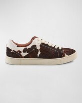 Thumbnail for your product : Frye Ivy Calf Hair Low-Top Sneakers