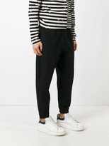 Thumbnail for your product : Oamc Cropped Elasticated Waist Trousers