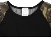 Thumbnail for your product : Ella Moss Jocelyn S/S Top - Black-7/8