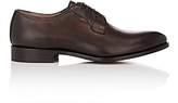 Thumbnail for your product : Barneys New York Men's Burnished Leather Bluchers - Brown