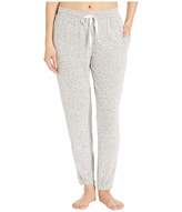 Thumbnail for your product : Donna Karan Brushed Sweater Jersey Jogger (Winter White Marl) Women's Pajama