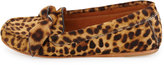 Thumbnail for your product : Isabel Marant Moore Leopard-Print Calf Hair Loafer