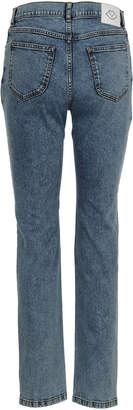 See by Chloe Faded Straight-leg Jeans