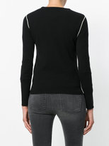 Thumbnail for your product : Bella Freud jumper with white trim