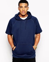 Thumbnail for your product : ASOS Oversized Hoodie In Short Sleeve