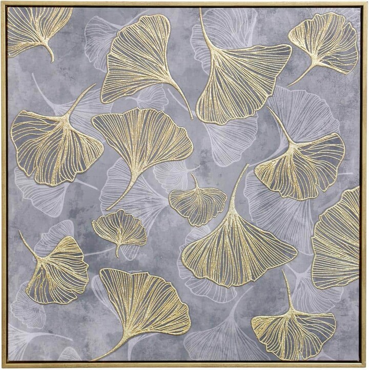 Stylecraft Flower Fusion 1-Piece Framed Art Print 23.62 in. x 23.62 in.